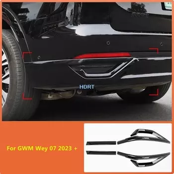 Автомобильный стиль, задний бампер, противотуманная лампа, противогорловая полоса, отражатель, рамка, декоративные аксессуары для Great Wall GWM Wey 07 2023 +