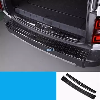 Автомобильный стиль, защита заднего бампера, пластина багажника, защитная крышка багажника, аксессуары, наклейка для Toyota Land Cruiser 250 Prado LC250 2024 +