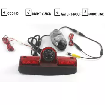 Автомобильный стоп-сигнал со светодиодсветильник кой, камера заднего вида для Nissan NV, пассажирский грузовой фургон NV1500 NV2500 NV3500 CCD, фотокамера IR