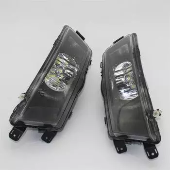 Автомобильный светодиодный фонарь для Skoda Rapid Spaceback 2013 2014 2015 2016 2017 2018, Стайлинг автомобиля, передний бампер, светодиодный противотуманный фонарь, противотуманная фара