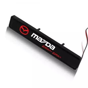 Автомобильный светодиодный передний капот, решетка, эмблема, значок, декоративный светильник для Mazda 3 CX3 CX4 CX5 CX7 CX8 CX9 CX30 RX7 Atenza Axela, аксессуары