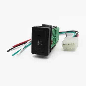 Автомобильный светодиодный передний противотуманный фонарь, задняя противотуманная фара, кнопка переключения с проводом для Suzuki SX4 Swift Grand Vitara 2006 2007 2008-2012