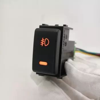 Автомобильный светодиодный переключатель передних противотуманных фар, кнопка заднего противотуманной фары с проводом для Nissan Qashqai Tiida X-TRAIL Patrol Y62 2008-2015