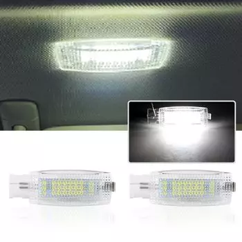 Автомобильный светодиодный солнцезащитный козырек Canbus, лампы для чтения, лампа для макияжа для PASSAT B7 CC GOLF 5 6 MK6 PLUS JETTA POLO 6R EOS TIGUAN TOURAN SCIROCCO