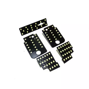 Автомобильный светодиодный светильник для чтения Jul King для Subaru Levorg VM4 VMG 2014-2017 Outback 2016-2020 Legacy 2017-2021, 5 шт. 6000K 2835SMD