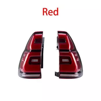 Автомобильный светодиодный задний фонарь для Toyota Prado 120 FJ120 2003-2009, задний ходовой фонарь + стоп-сигнал + задний ход + динамический указатель поворота