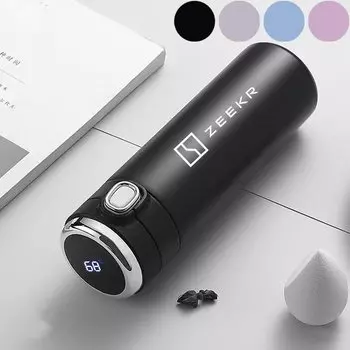 Автомобильный термос, Дорожная Спортивная чашка, Вакуумная бутылка для воды из нержавеющей стали для Zeekr Krypton 001 009
