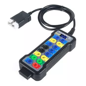 Автомобильный тестовый бокс Can Line, новый автомобильный разрывной бокс OBDII Obd разрывной бокс, автомобильный детектор протокола Obd2 интерфейс, автомобильный монитор