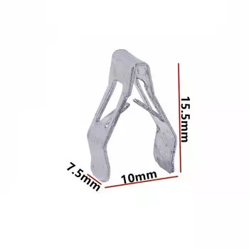 Автомобильный U-образный металлический железный зажим, центральная консоль, приборная панель, звуковое радио, CD, DVD, навигационная панель, крепежные детали, заклепки, автоматическая защелка, пряжка