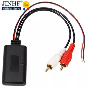 Автомобильный Универсальный беспроводной Bluetooth модуль музыкальный адаптер аудио кабель стерео 2RCA беспроводной