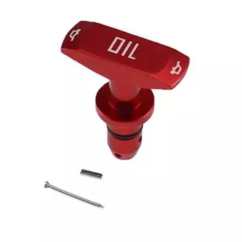 Автомобильный Универсальный Масляный щуп, ручка для моторного масла, алюминиевая заготовка, для замены автомобиля, украшение для модификации