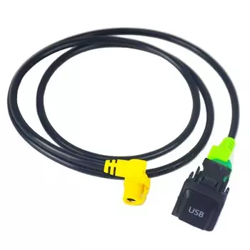 Автомобильный USB-переключатель, кабель переключения AUX для VW Passat B6 B7 Golf 6 Polo Bora CC RCD 510 RNS 315