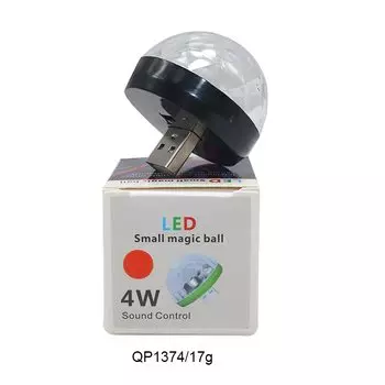 Автомобильный USB-светильник DJ RGB, цветной мини-светильник для праздника, вечеринки, интерьера, купольная лампа для багажника