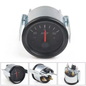 Автомобильный усилитель, амперметр со стрелкой тестер с желсветильник, 2 дюйма, 52 мм, 60-0-60 мм, TT101931