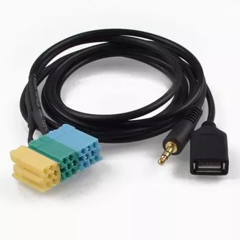 Автомобильный видео-аудио Mp3 AUX USB + кабель-адаптер 3,5 мм для Kia Sportage для Hyundai для Kia Sportage