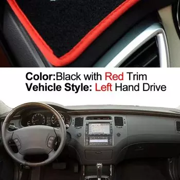 Автомобильный внутренний чехол на приборную панель для Hyundai Grandeur Azera 2006-2011 LHD RHD, коврик для приборной панели, накидка на приборную панель, солнцезащитный козырек от солнца