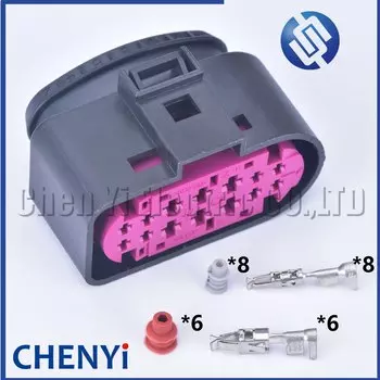 Автомобильный водонепроницаемый разъем 14 Pin для VW Audi