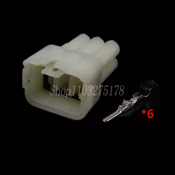 Автомобильный водонепроницаемый разъем, 6 контактов, 6180-6181, 6189-6171, 6187-6801