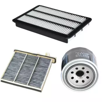 Автомобильный воздушный фильтр для двигателя, воздушный фильтр салона, масляный фильтр для Mitsubishi Pajero V73 2003-2014 V93 3.0L 2006- MD404850 MR500057 MD136466