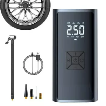 Автомобильный воздушный компрессор беспроводной автомобильный насос автомобильные аксессуары с подсветкой воздушный насос для автомобильных шин Многофункциональный эффективный насос воздуха