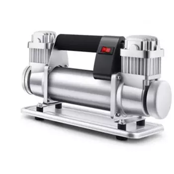 Автомобильный воздушный насос высокой мощности, двухцилиндровый цельнометаллический быстрой песочный насос для внедорожников, воздушный компрессор высокого давления 480 Вт