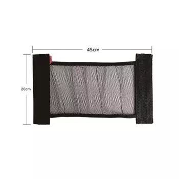 Автомобильный задний багажник, эластичная сетчатая сумка для хранения, органайзер для салона автомобиля, сетка для хранения огнетушителя, сумка для крепления спинки сиденья, автомобильный аксессуар