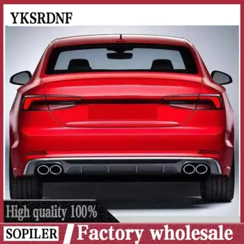 Автомобильный задний бампер диффузор губа спойлер для Audi A5 Sline хэтчбек 2 двери 2017-2019 Автомобильный задний спойлер губа PP