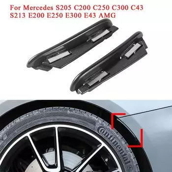 Автомобильный задний бампер, отделка, брызговик, раскладное колесо для Mercedes S205 W205 C180 C200 C250 C300 C43 S213 W213 E200 E250 E300 E43 AMG