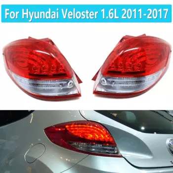 Автомобильный задний фонарь 924012V110 924022V110 для Hyundai Veloster 1.6L 2011-2017, светодиодный задний фонарь в сборе, стоп-сигнал