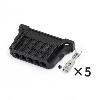 Автомобильный задний фонарь для Mercedes-Benz, базовый штекер, корпус, 5-контактный кабель, гнездовой разъем, автомобильные аксессуары A0365455528