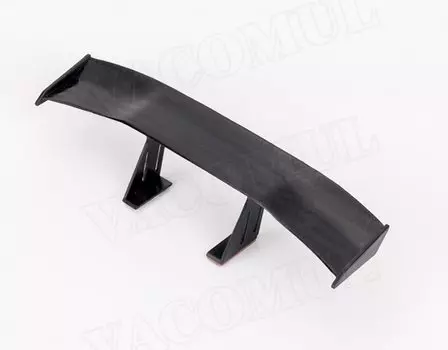 Автомобильный задний спойлер Carbon Look, маленькие крылья, украшение из АБС-пластика, автомобильные аксессуары, черный, синий, красный, белый, серый, стиль GT