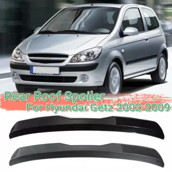 Автомобильный задний спойлер на крышу для Hyundai Getz 2002-2009, глянцевый черный Автомобильный задний фонарь из АБС, аксессуары для тюнинга автомобиля