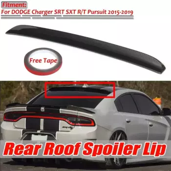Автомобильный задний спойлер на крышу, крыло для DODGE Charger SRT SXT R/T преследование 2015-2019, заднее окно, спойлер на крышу, крышка