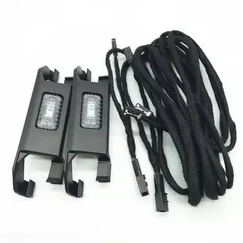 Автомобильный задний светодиодный светильник Footwell, провод, жгут проводов, кронштейн, держатель лампы для VW jetta ID.4 Tayron T-Roc Talagon T-Cross Tiguan MK2