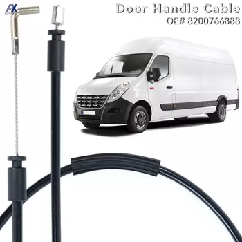 Автомобильный Замок, ручка с защелкой, замок, задний дверной кабель для Renault Master, Vauxhall, Movano, Nissan NV400 906123257, левый или правый