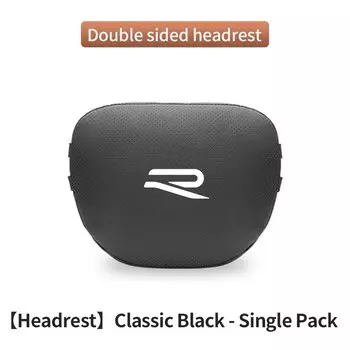 Автомобильный замшевый кожаный подголовник, подушка для поясницы, поддержка шеи, подушка для Volkswagen R Magotan Tiguan T-ROC GTI Golf Passat Touareg