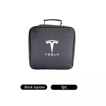 Автомобильный зарядный кабель, сумка для хранения, контейнер для зарядного устройства для Tesla Model 3 Y S X 2021, Roadster Cybertruck Juguete