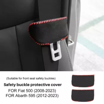 Автомобильный Зажим для ремня безопасности для Fiat 500 08-23 для Fiat Abarth 595 2012 2013 2014 2015 2016 2017 2018 2019 2020 2021 2022 2023