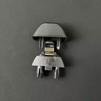 Автомобильный зажим для солнцезащитного козырька, крюк, кронштейн, вешалка, фиксатор, зажим для VW Passat B7 Polo 5 6R GTI Up Skoda Rapid Citigo 2012-2015 6R0857561