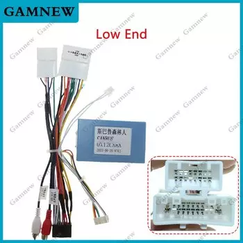 Автомобильный жгут проводов адаптер Canbus Box декодер Android кабель питания для Subaru Forester XV WRX Levorg Outback 2012-2017