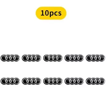 Автомобильный значок, эмблема, наклейка, ключ управления автомобиля, логотип для Audi A1 A3 A4 A5 A6 A7 A8 B5 B6 B7 C5 C6 C7 D2 D3 Q2 Q3 Q5 Q7 TT, аксессуары