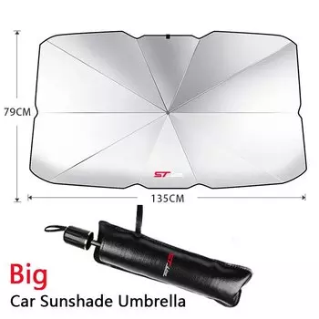 Автомобильный зонт от солнца, переднее окно автомобиля, солнцезащитный козырек для Ford ST STLine Focus x 2 3 Kuga FIESTA MONDEO