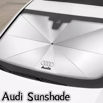 Автомобильный зонт, солнцезащитный козырек на лобовое стекло для Audi Q3 Q5 Q5L Q7 Q8 Q2 A4 B6 B7 A6 C5 C6 Q2 A3 A5 A7 A1 Tt Sline Quattro