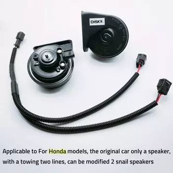 Автомобильный звуковой сигнал типа улитки, аксессуары, модифицированный твитер, высокий бас, Стайлинг для Honda CR-V 6TH 2023 2024 2025