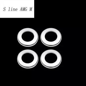 Автомобиль Стайлинг дверной подъемник авто дверные булавки украшения крышки наклейки болт круг отделка для Mercedes Benz GLE W166 ML авто аксессуары