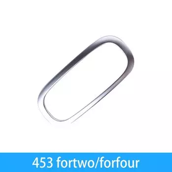 Автомобиль Стайлинг серебро Нержавеющая сталь украшения модификации аксессуары для Mercedes 2015-2020 Новый смарт 453 Fortwo Forfour