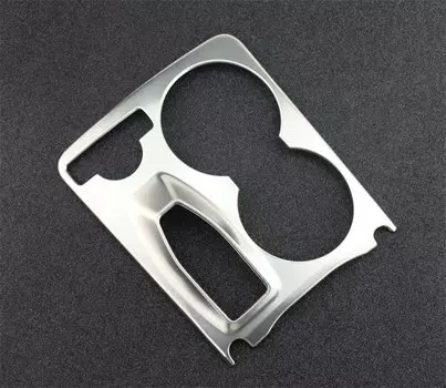 Автомобиль Стайлинг углеродное волокно Центральная консоль подлокотник держатель стакана воды крышка наклейка отделка для Mercedes Benz GLK X204 авто аксессуары