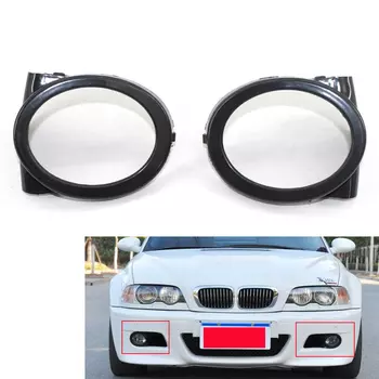 Автомобисветильник противотуманная фара, Обрезанное кольцо для BMW E46 M3 M-Tech 2001-2006, черный
