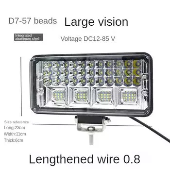 Автомобисветильник светодиодная фара, передняя фара 7 Дюймов, 5 дюймов, 4 дюйма, 3 дюйма, светодиодный джипов, внедорожников, грузовиков, тракторов, лодок, кроссоверов, квадроциклов, 12 В, 24 В
