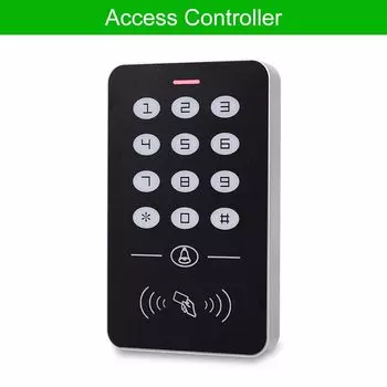 Автономная клавиатура RFID 125 кГц, водонепроницаемая крышка, 10 брелоков для система контроля допуска к двери